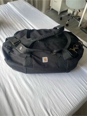 Carhartt Black Canvas Duffel